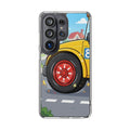 Clear Impact-Resistant Cases - Cartoon Bus | Echovira...
