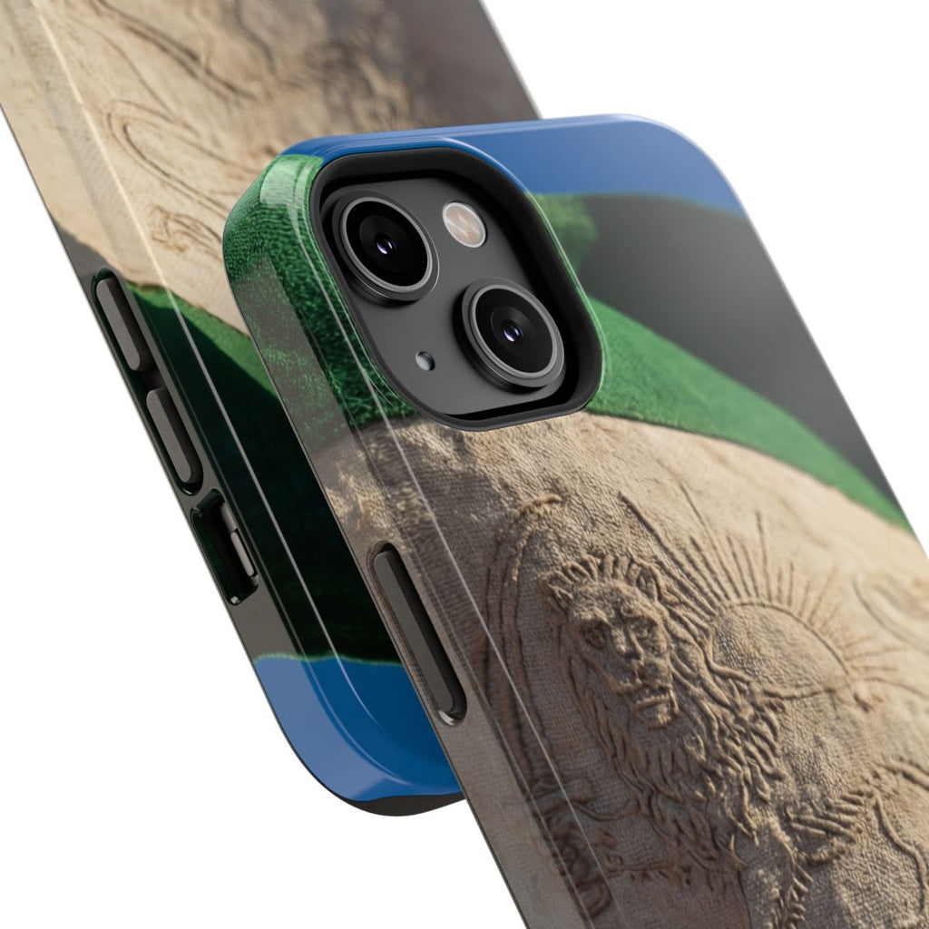 Impact-Resistant Cases - Tough Phone Case - Vintage Lion