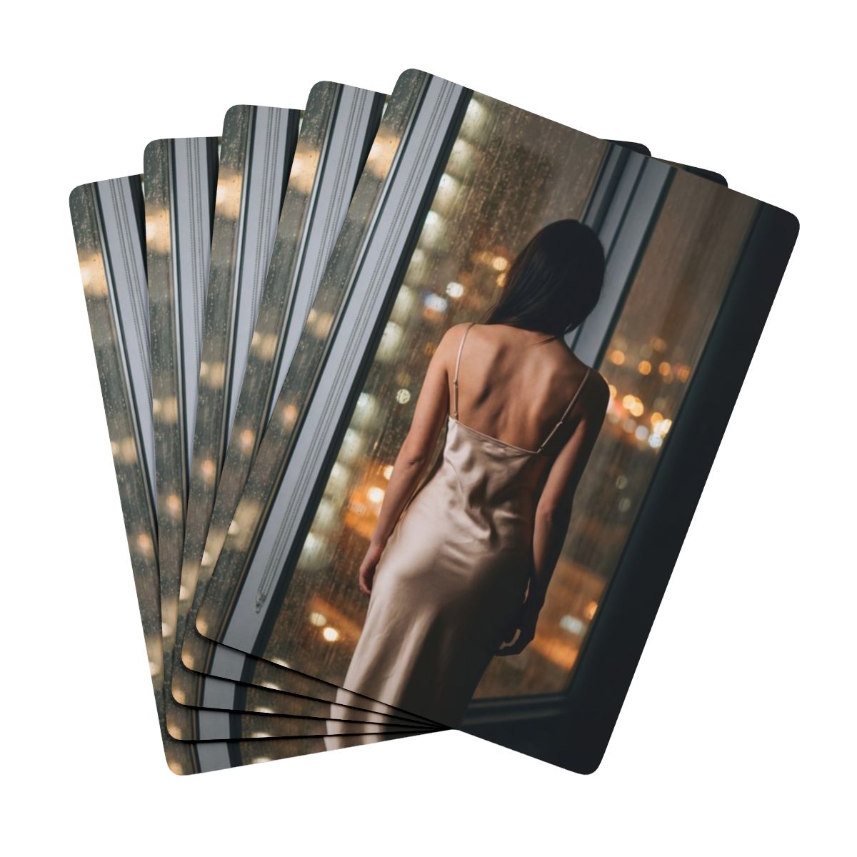 Poker Playing Cards - Rainy City Lights Edition | Echovira...