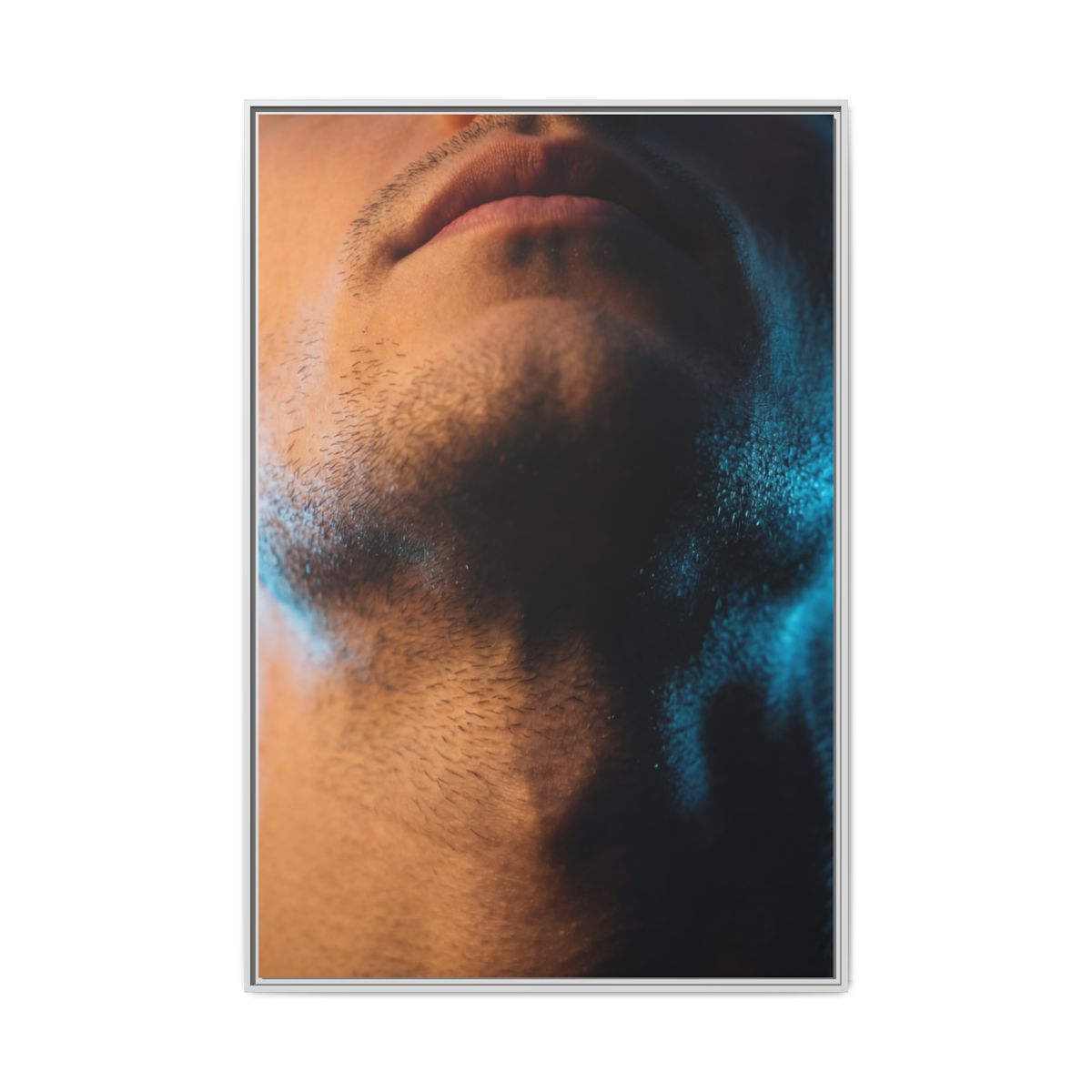 Framed Matte Canvas - Neon Noir