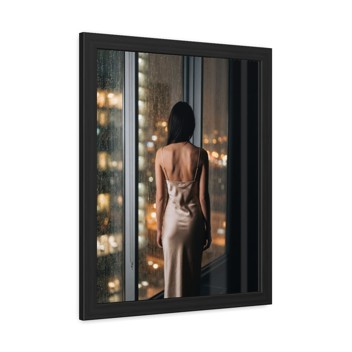 Framed Posters - Urban Solitude — Portrait