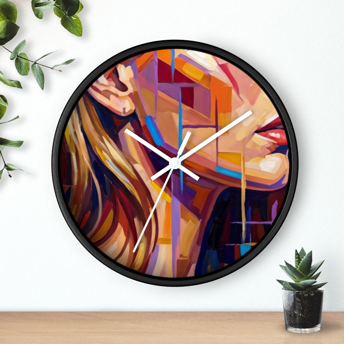 Wall Clock - Shattered Elegance | Echovira Gallery