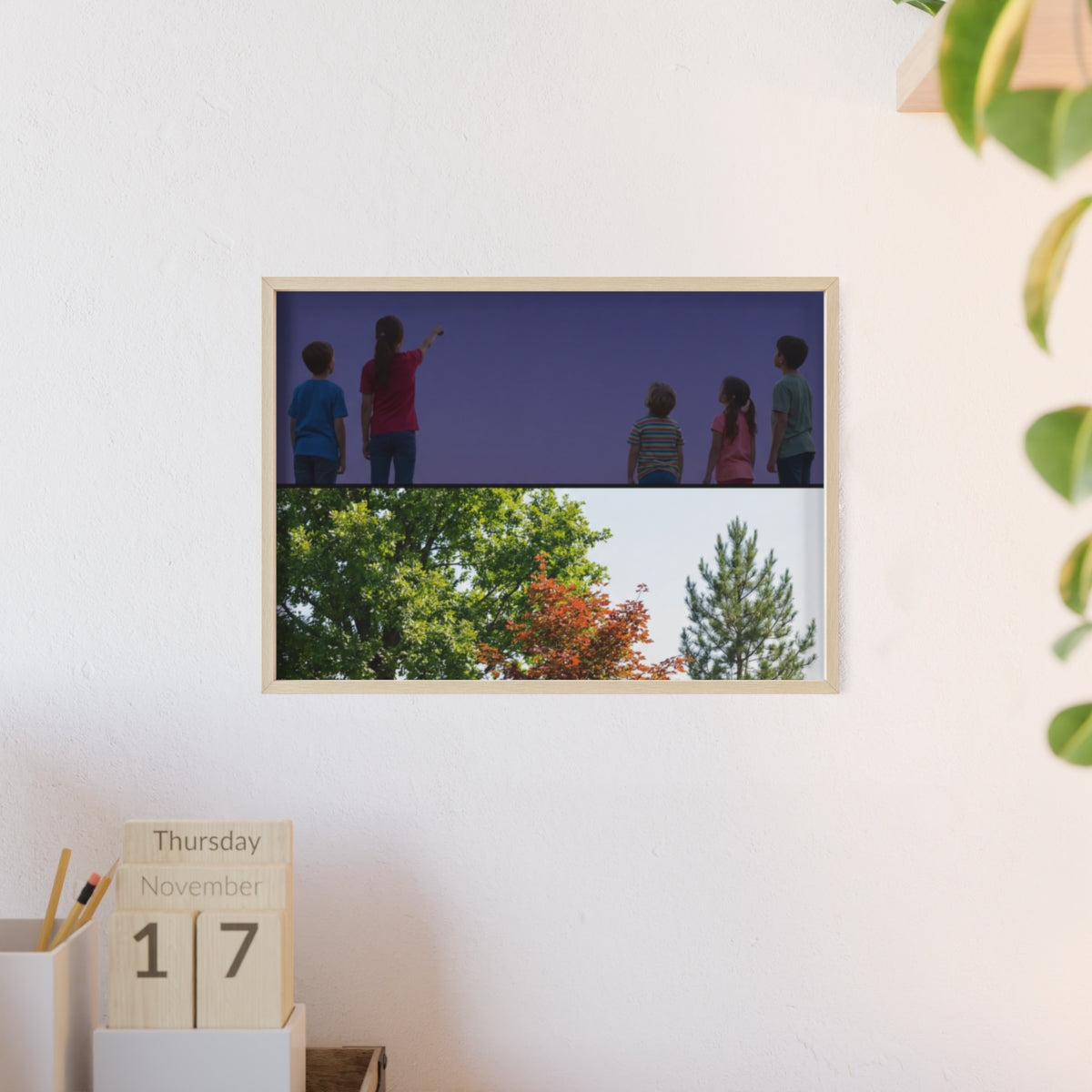 Posters with Wooden Frame - Woodland Explorer