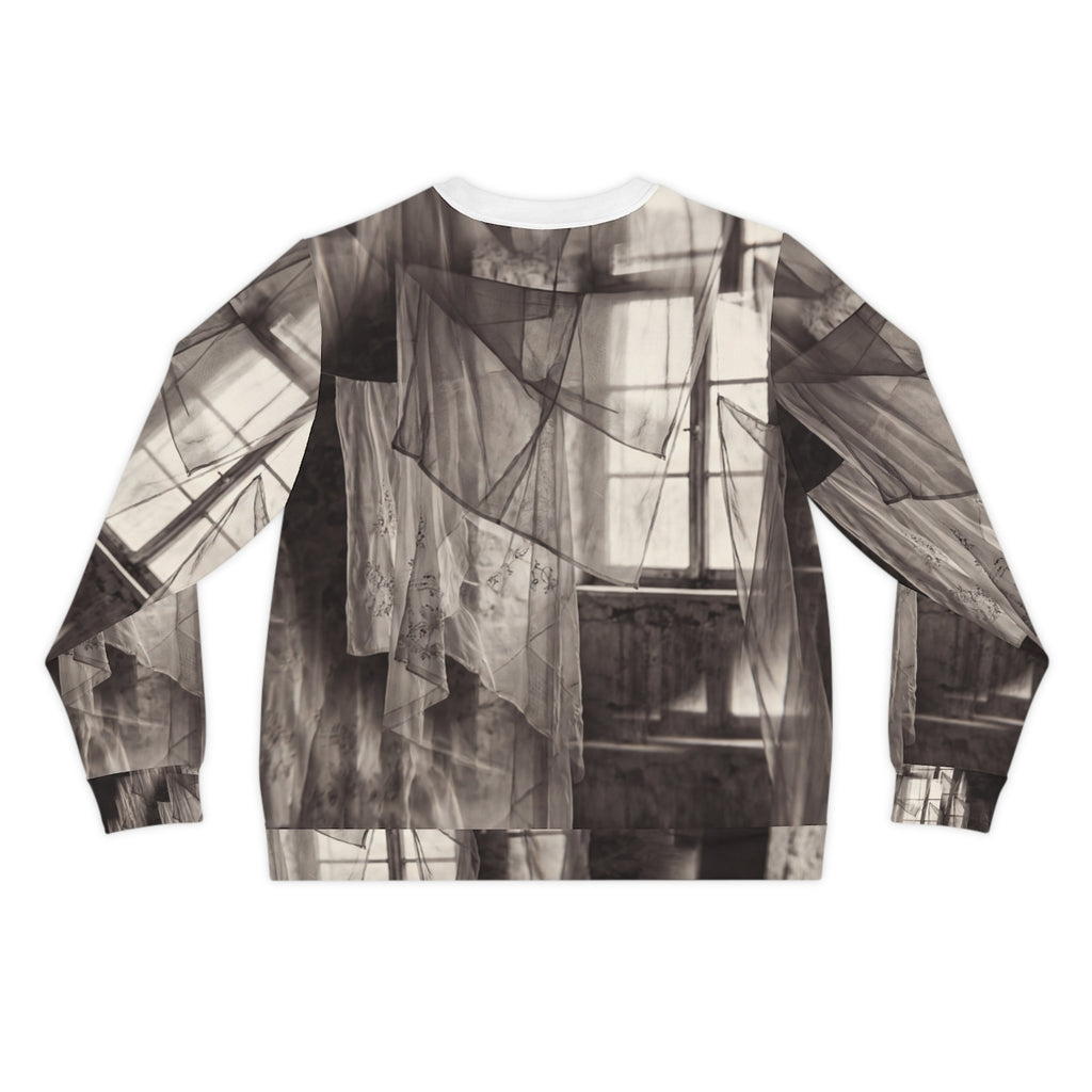Men's Lightweight Sweatshirt - Spectral Veils | Echovira...