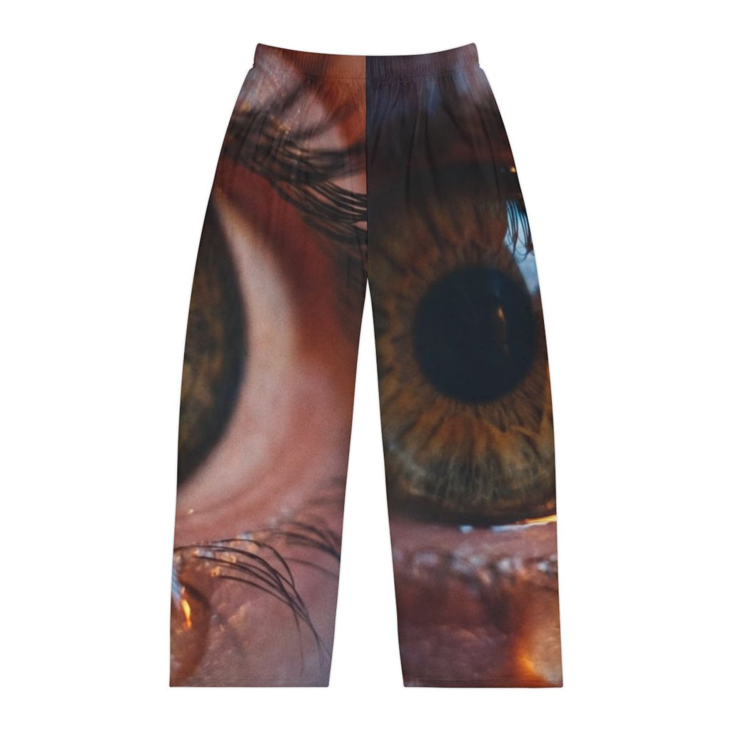 Men's Pajama Pants - Amber Iris Reflection Fine Art Print |...