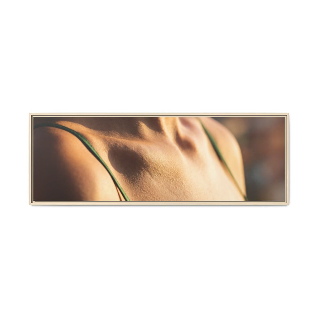 Matte Canvas Framed - Golden Hour Portrait