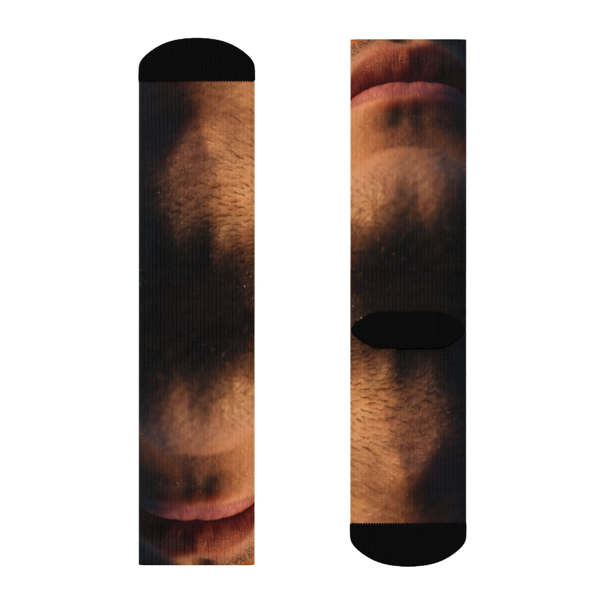 Crew Socks - Neon Horizon Portrait | Echovira Gallery