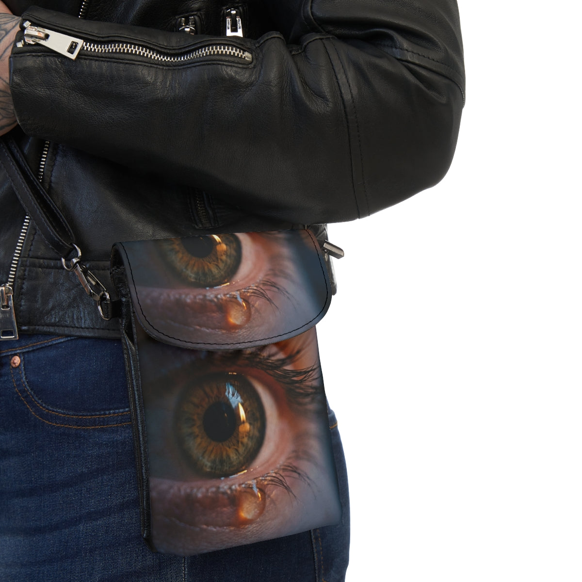 Small Cell Phone Wallet - Moody Gaze