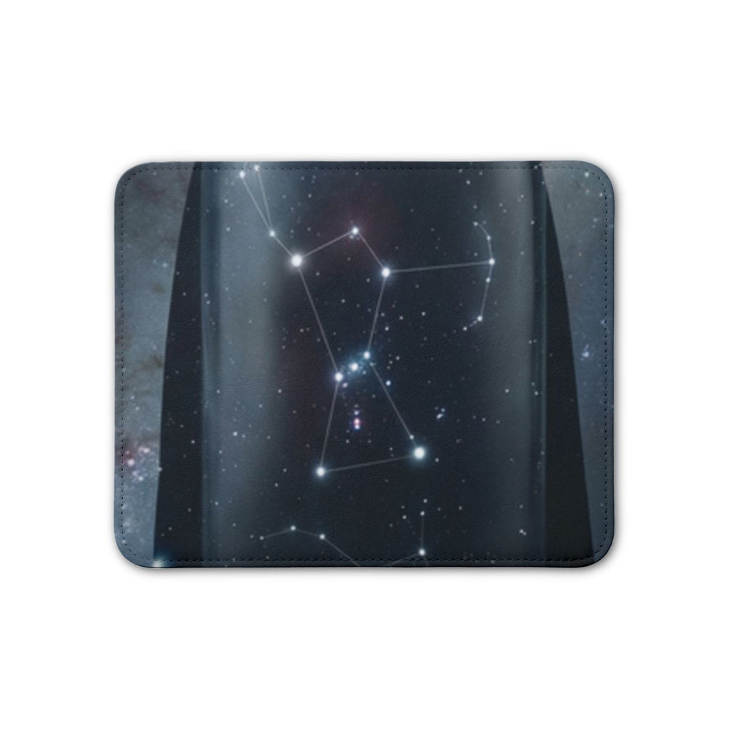 Leather Placemat - Cosmic Sentinel Orion Constellation Art |...