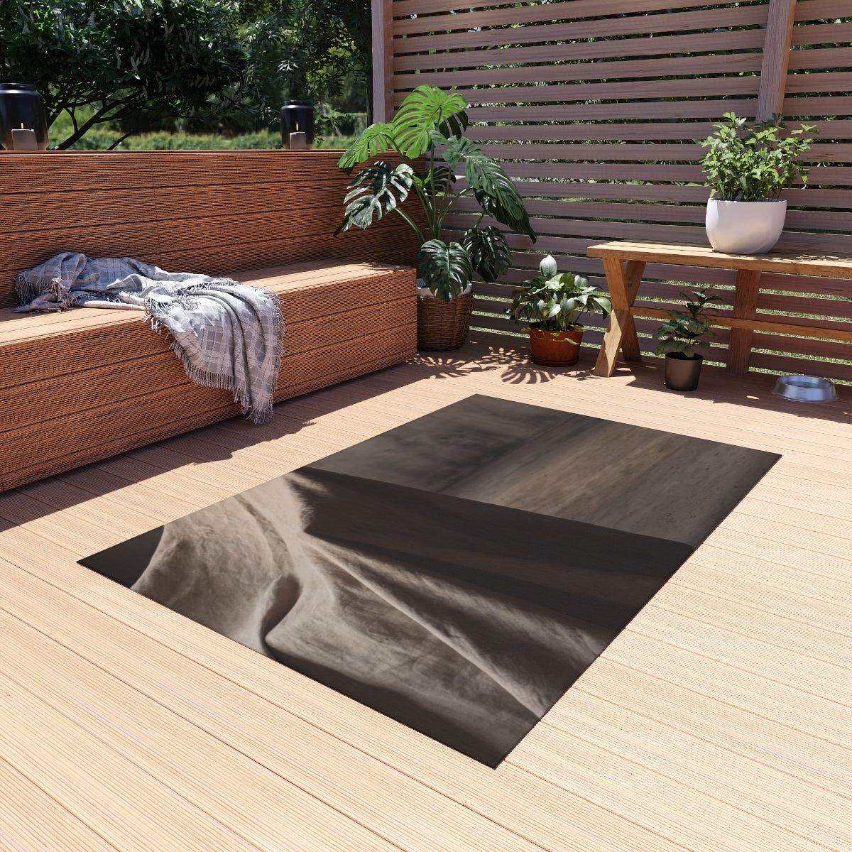 Outdoor Rug - Solitary Drape Courtyard Ground | Echovira...