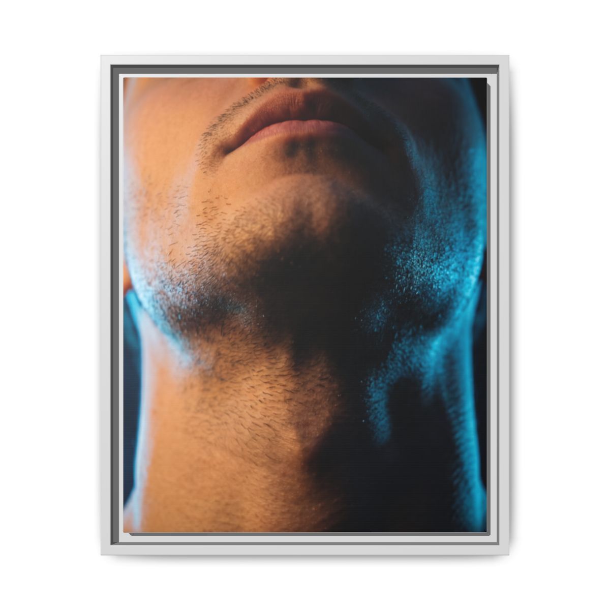 Framed Matte Canvas - Neon Noir