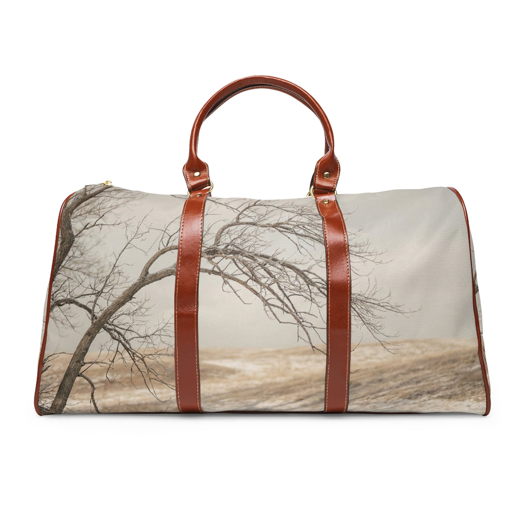 Waterproof Travel Bag - Winter Branch Solitude Landscape |...