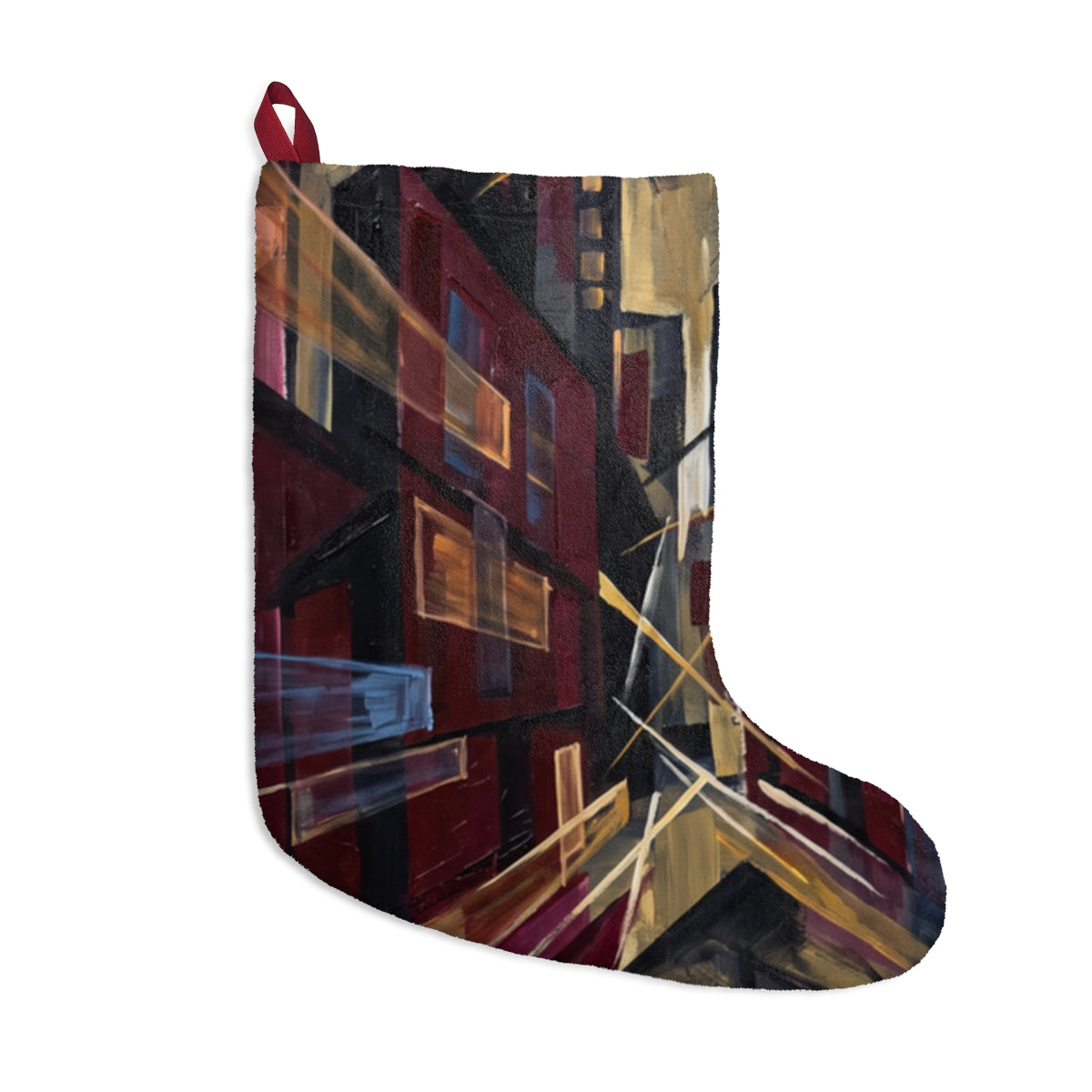 Christmas Stockings - Urban Festive Glow | Echovira Gallery