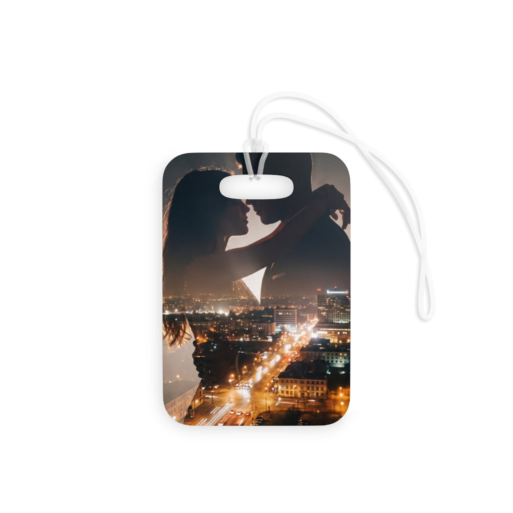 Luggage Tag - Midnight City Silhouette | Echovira Gallery