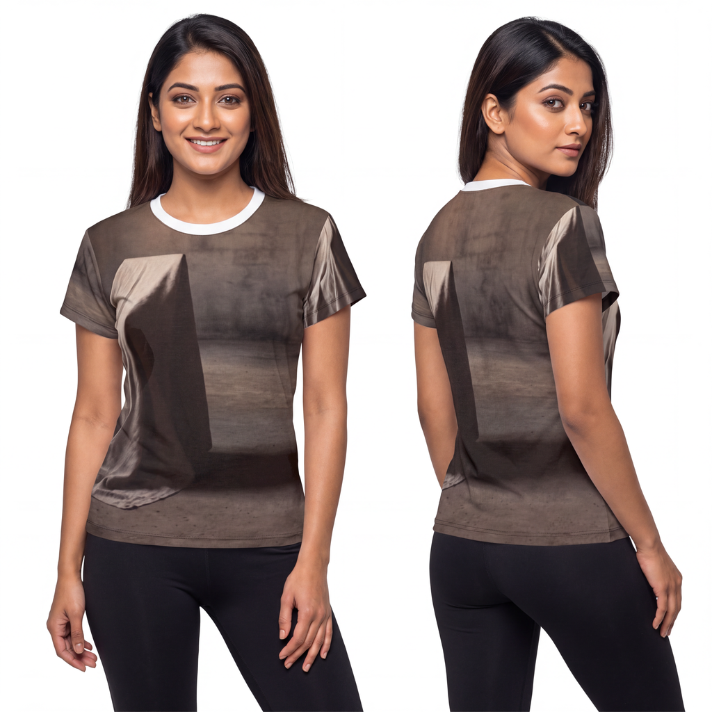 Women's Cut & Sew Tee - Draped Silence Still Life Art... |...