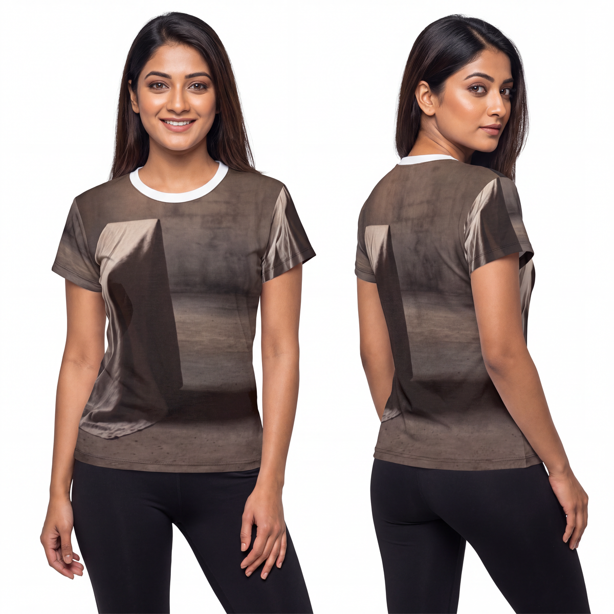 Women's Cut & Sew Tee - Draped Silence Still Life Art... |...