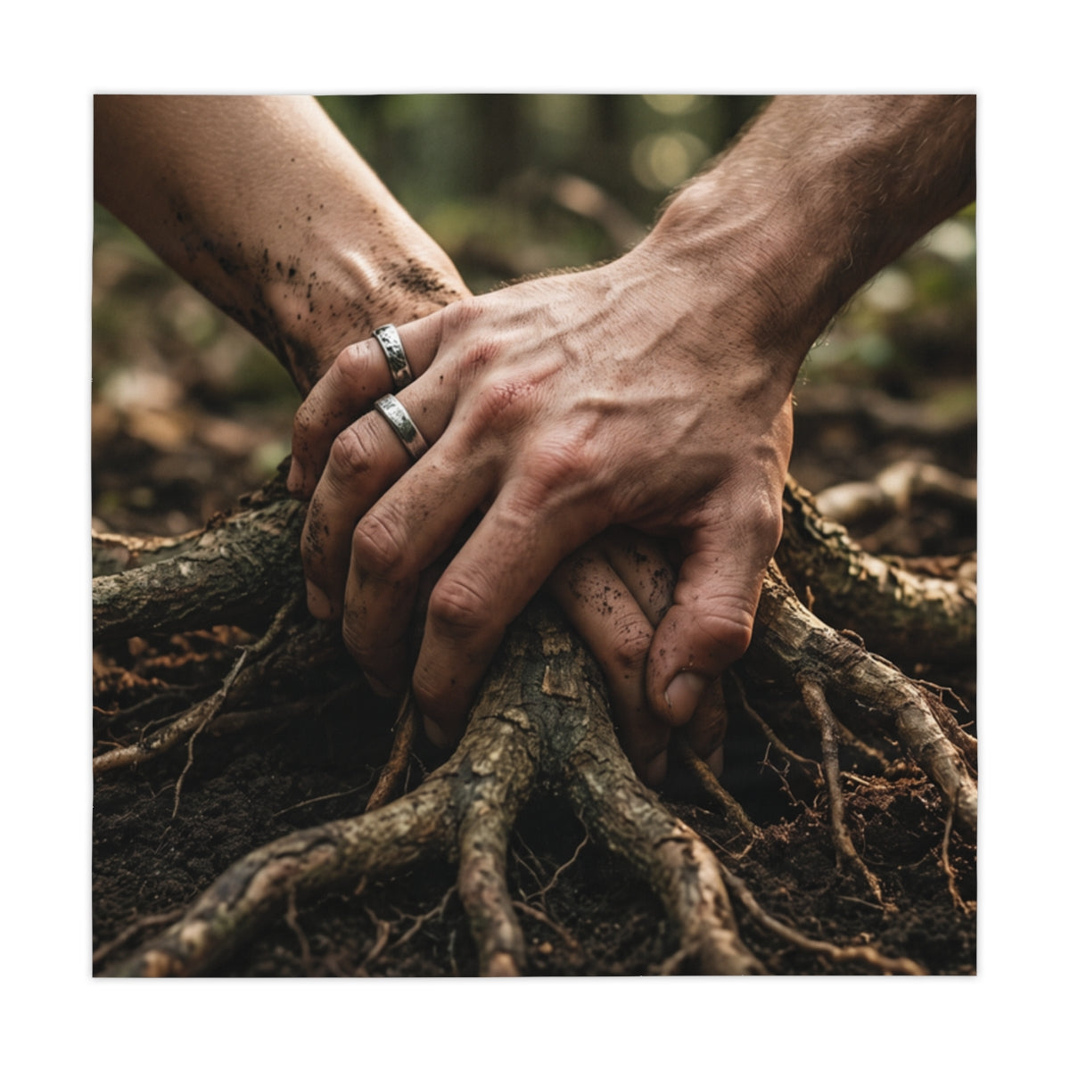 Forest Roots Tablecloth for Dining