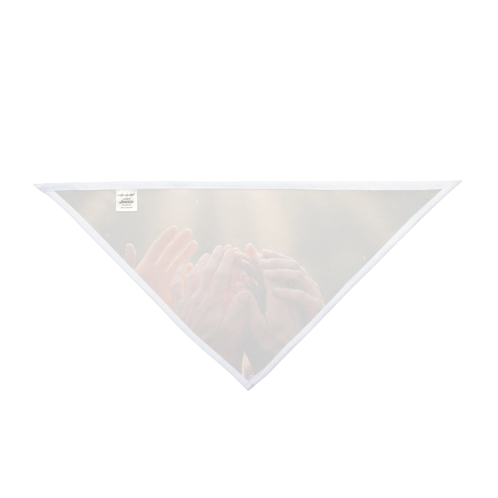Pet Bandana - Golden Rays of Unity Wall Art | Echovira...