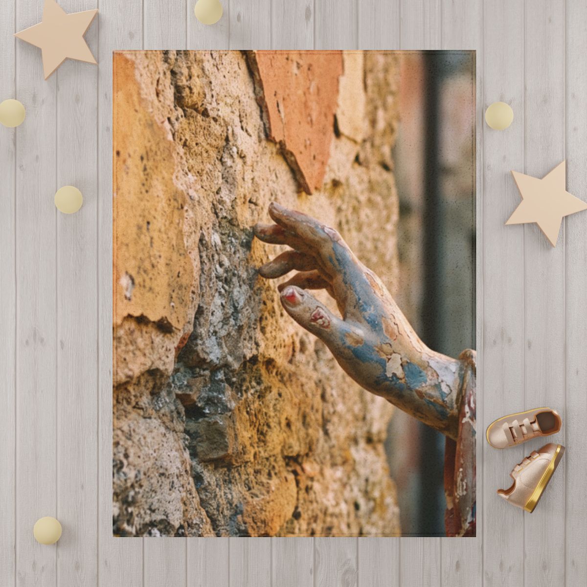 Fresco Hand Art Toddler Blanket