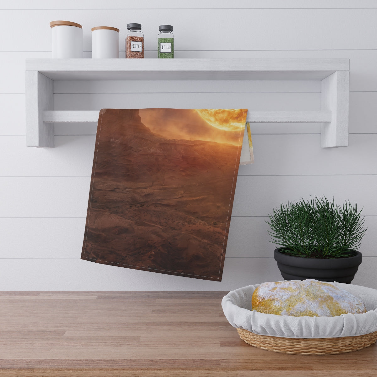 Tea Towels - Canyon Sol Kitchen Set | Echovira Gallery