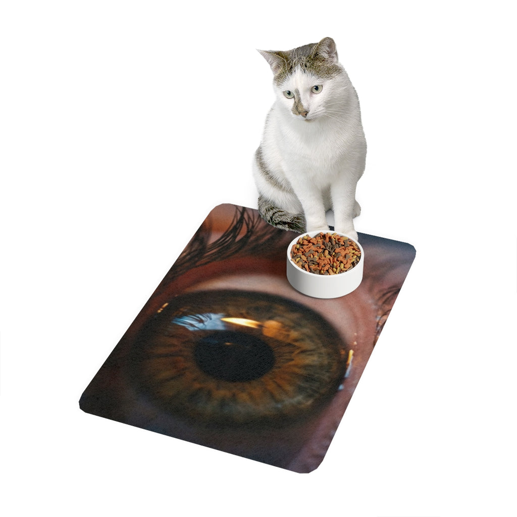 Pet Food Mat (12x18) - Luminous Tear