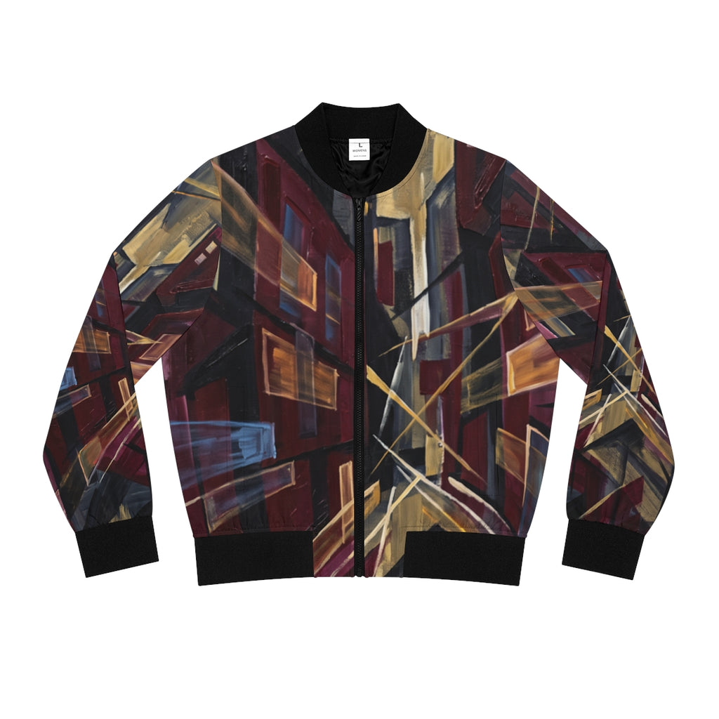 Women's Bomber Jacket - Urban Perspective | Echovira Gallery