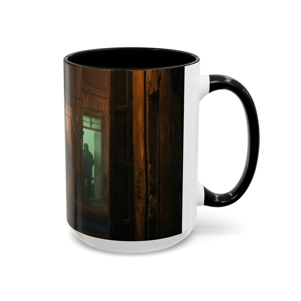 Accent Coffee Mug - Midnight Shadows | Echovira Gallery