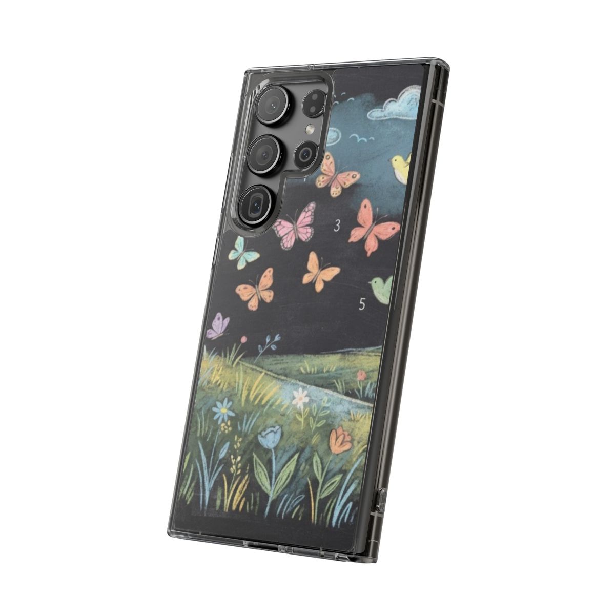 Clear Impact-Resistant Cases - Clear Phone Case - Meadow......