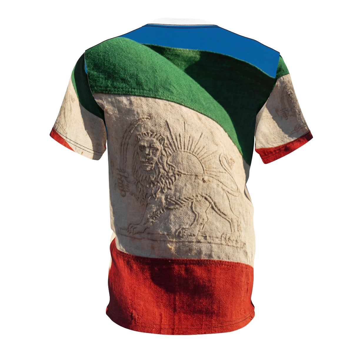Men's Cut & Sew Tee - Vintage Lion Flag Tee | Echovira...