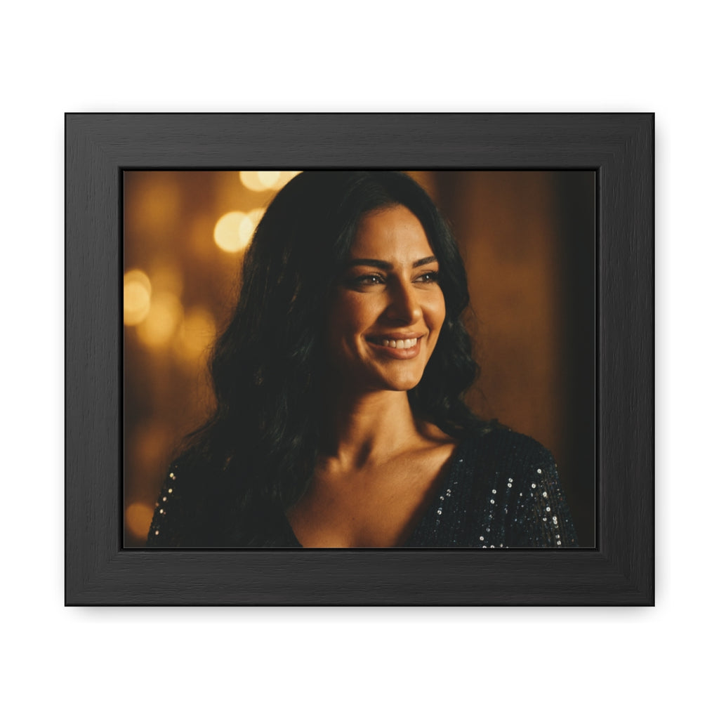 Framed Poster - Cinematic Portrait — Landscape