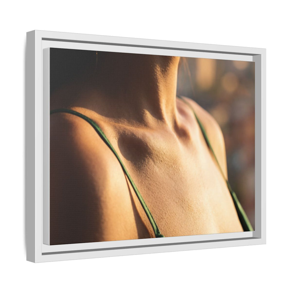 Framed Matte Canvas - Sunlit Muse
