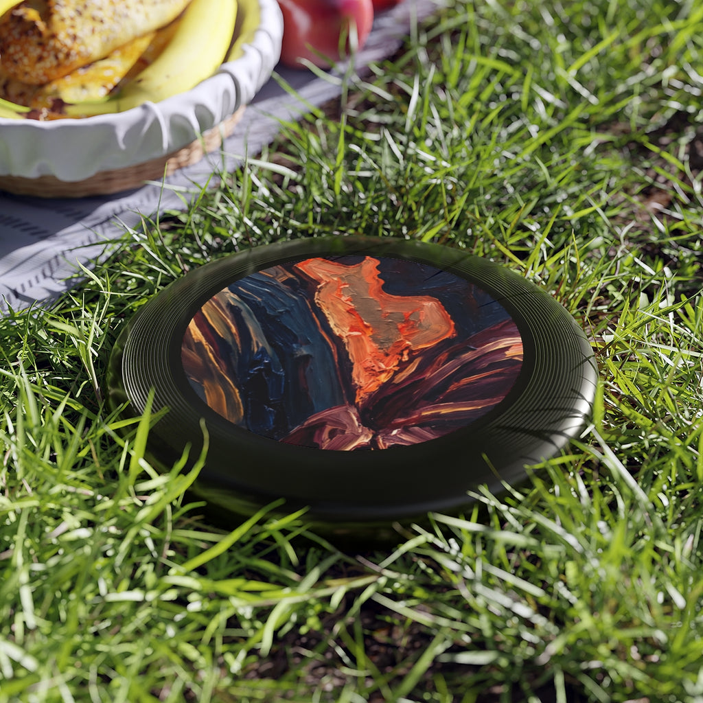 Wham-O Frisbee - Shadowed Embrace | Echovira Gallery