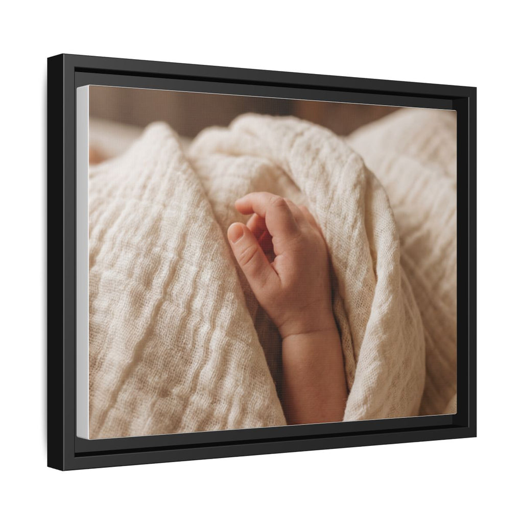 Framed Canvas - Minimalist Decor — Black / 1.25"