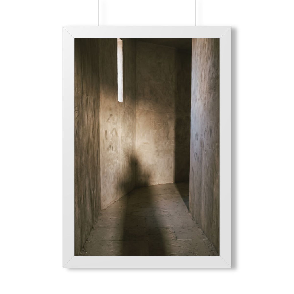Framed Vertical Poster - Shadows of the Citadel moody... |...