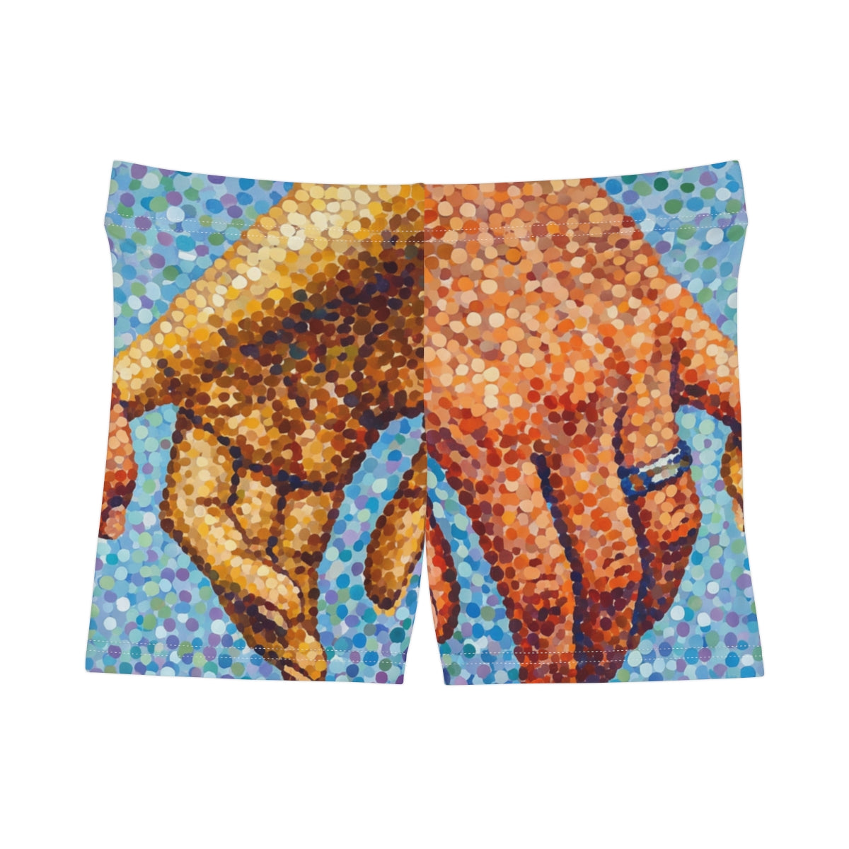 Women's Shorts - Summer Mosaic | Echovira Gallery