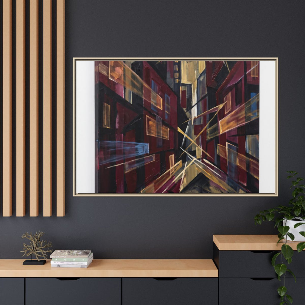 Framed Matte Canvas - Urban Perspective (10×8, 12×9, 14×11...