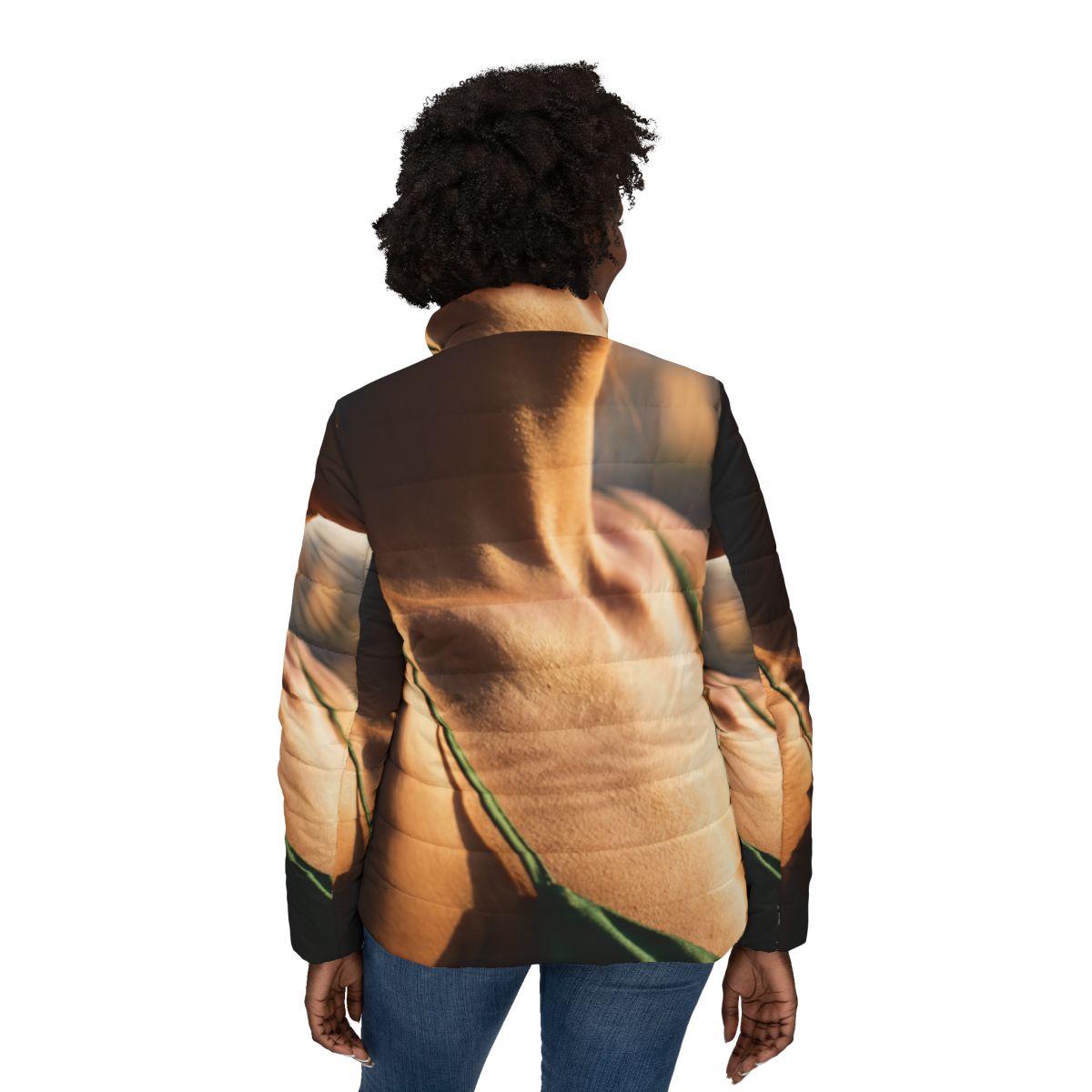 Women's Puffer Jacket - Emerald Sun Armor