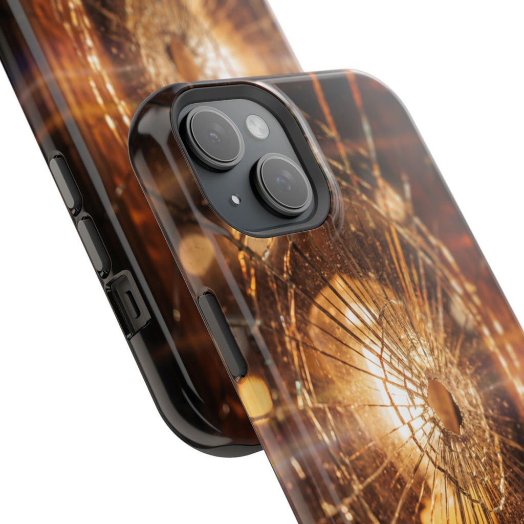 Impact-Resistant Case - Shattered Amber