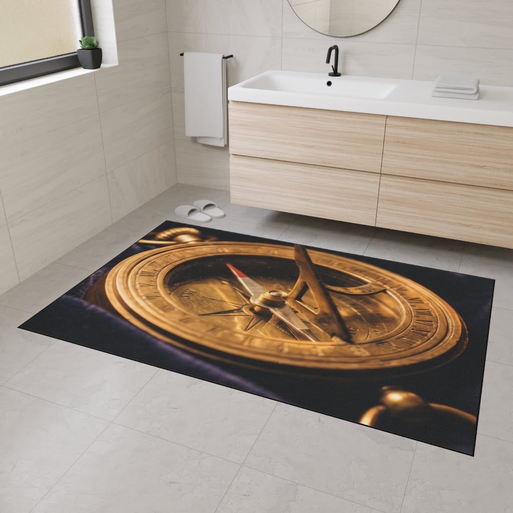 Sundial Compass Heavy Duty Floor Mat