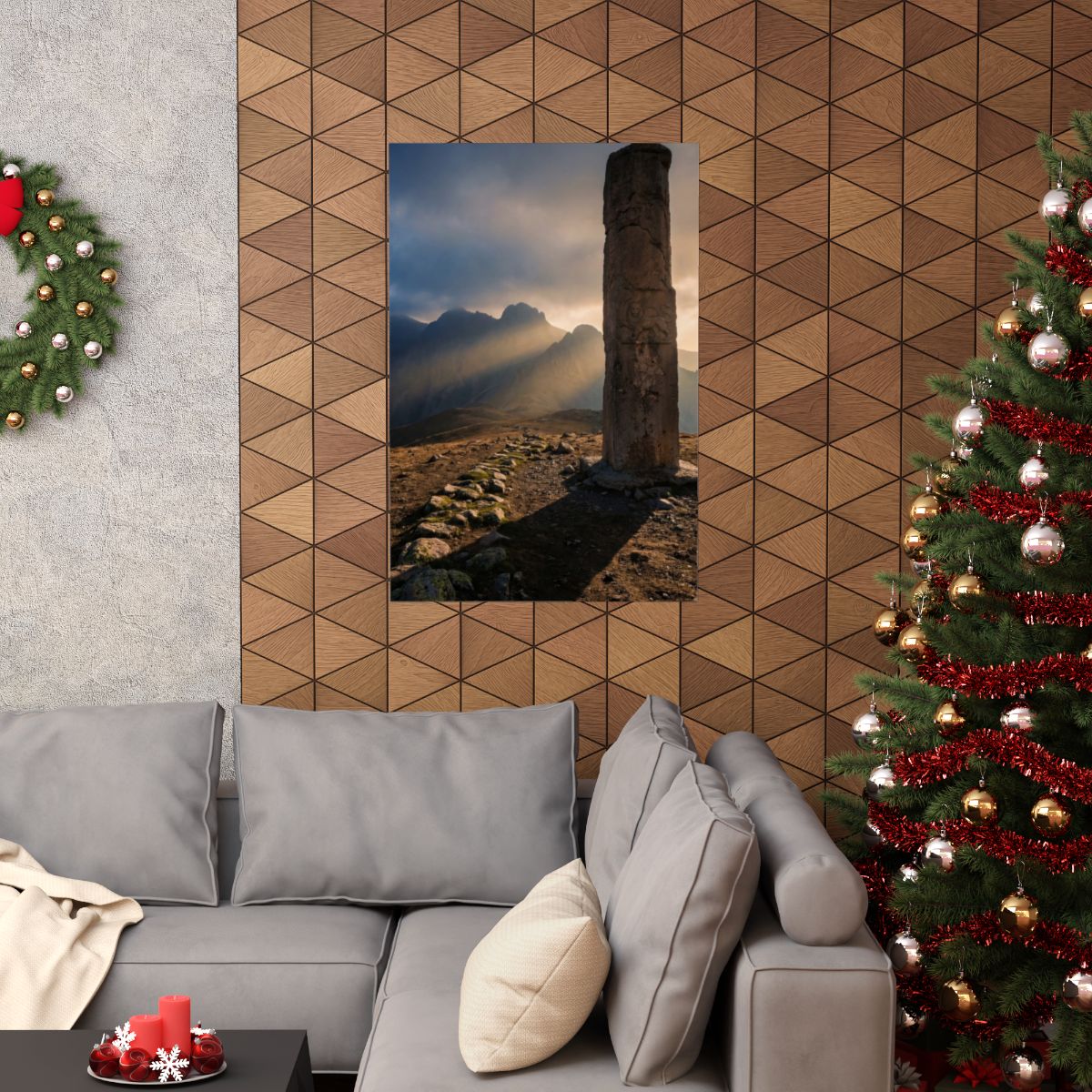 Matte Vertical Posters - Mystic Monolith Ancient Persian......