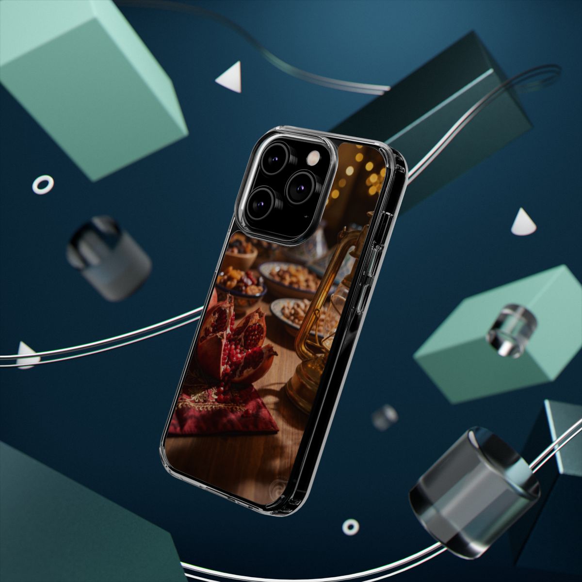 Clear Impact-Resistant Cases - Clear Phone Case - Glowing...