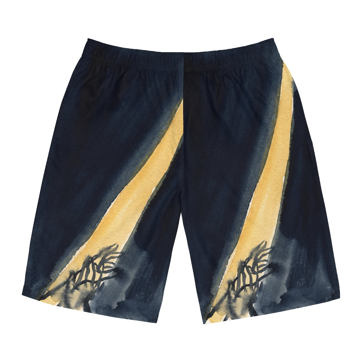 Men's Board Shorts - Midnight Ray Solitude | Echovira...