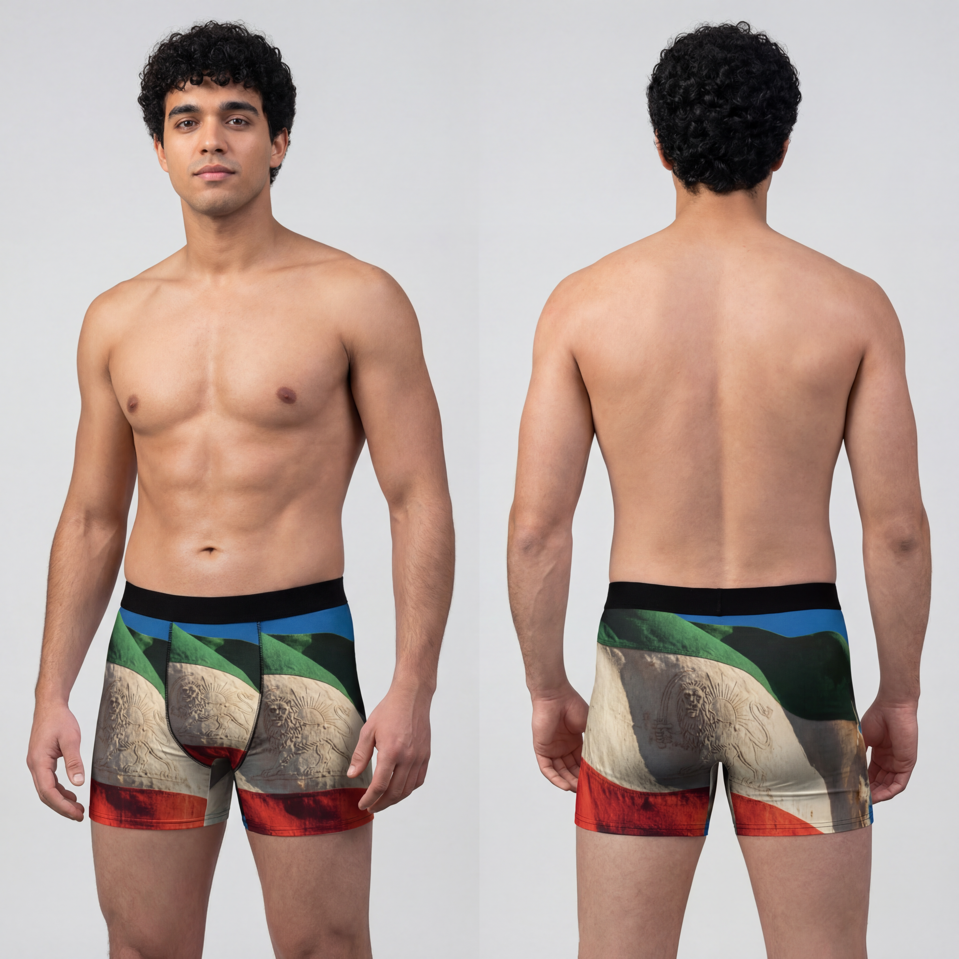 Men's Boxer Briefs - Heritage Vibes