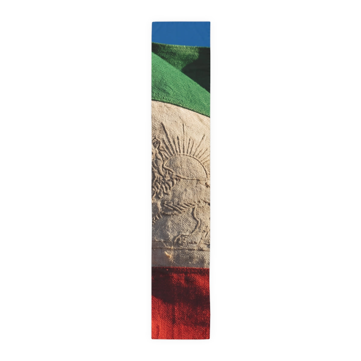 Table Runner - Vintage Persian Lion & Sun | Echovira Gallery