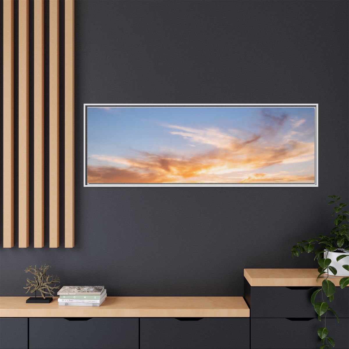 Matte Canvas, Framed - Epic Dawn Trek