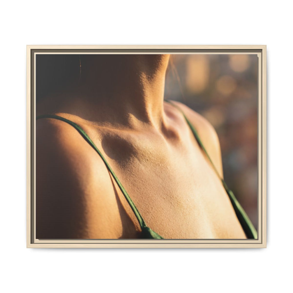 Matte Canvas Framed - Golden Hour Portrait