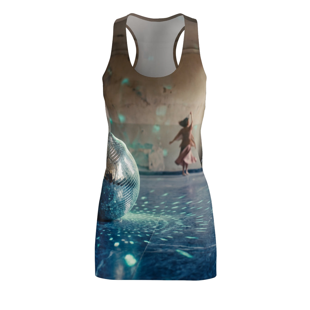 Ballroom Disco Ball Women's Racerback Dress