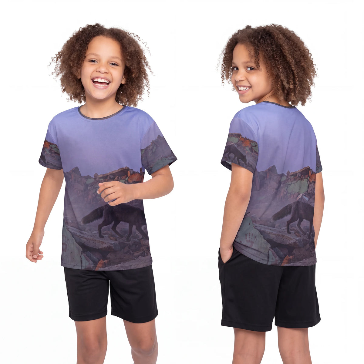 Kids Fox Sports Jersey Activewear Top