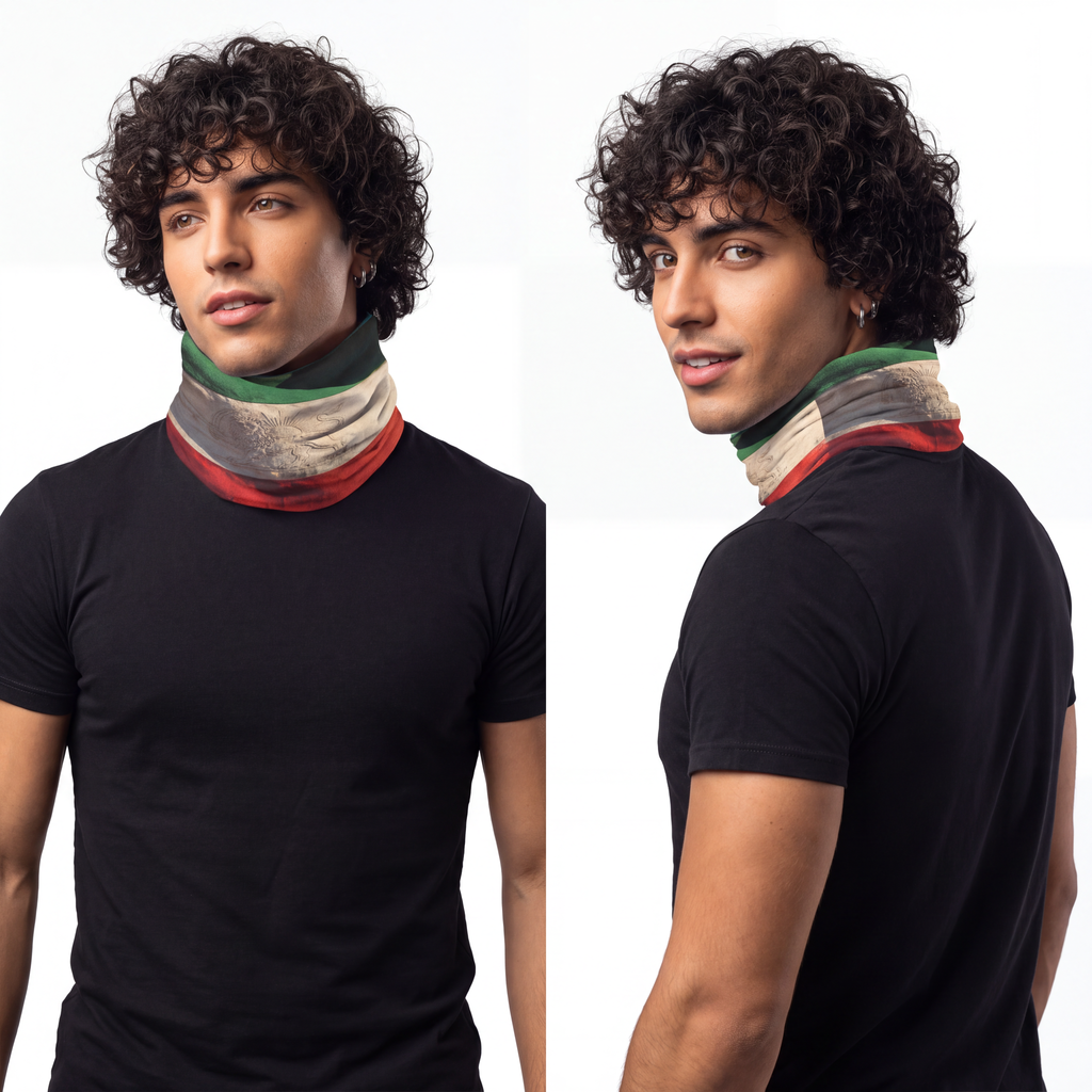 Men's Lightweight Neck Gaiter - Lion & Sun Gaiter | Echovira...