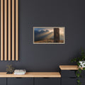 Framed Matte Canvas - Sun Peak